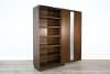 Gen S Sliding Door Storage Cabinet in Walnut Finish by Sunny Designs - SD-2174WL - Image 3 of 0