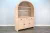 Liz Bar Hutch with Storage Cabinet in Bergen Oak Finish by Sunny Designs - SD-2177BO - Image 3 of 0