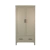 Gen S Linen Storage Cabinet with Drawer in Connected Gray Finish by Sunny Designs - SD-2179CG - Image 1 of 0