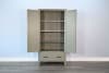 Gen S Linen Storage Cabinet with Drawer in Connected Gray Finish by Sunny Designs - SD-2179CG - Image 4 of 0