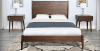 American Modern 6 Piece Queen Bedroom Set in Walnut Finish by Sunny Designs - SD-2336WL - Image 4 of 0