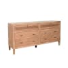 Belinda 6 Piece Cane Queen Bedroom Set in Oak Grove Finish by Sunny Designs - SD-2377OG - Image 4 of 0