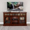 Santa Fe 60 Inch TV Console in Dark Chocolate Finish by Sunny Designs - SD-2733DC2 - Image 2 of 0