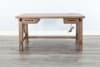 Vivian Writing Desk with Power Plug in Desert Rock Finish by Sunny Designs - SD-2833DR-P - Image 2 of 0