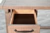 Vivian Writing Desk with Power Plug in Desert Rock Finish by Sunny Designs - SD-2833DR-P - Image 4 of 0