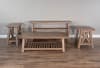 Vivian 3 Piece Occasional Table Set in Light Brown Finish by Sunny Designs - SD-3156DR - Image 2 of 0