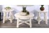 Marina 2 Piece Occasional Table Set in White Sand Finish by Sunny Designs - SD-3172WS - Image 1 of 0