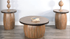 San Diego 2 Piece Occasional Table Set in Antique Brown Finish by Sunny Designs - SD-3178AB - Image 1 of 0