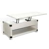 2 Piece Occasional Table Set with Lift Top in Marble White Finish by Sunny Designs - SD-3185MW - Image 3 of 0