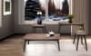 2 Piece Occasional Table Set in Coffee Bean/Dark Brown Finish by Sunny Designs - SD-3186CB - Image 3 of 0