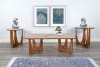 Sinatra 3 Piece Occasional Table Set in Cinnamon Finish by Sunny Designs - SD-3187CN-C-3187CN-CS - Image 1 of 0