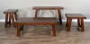 Tuscany 3 Piece Occasional Table Set in Vintage Mocha Finish by Sunny Designs - SD-3189VM - Image 3 of 0