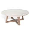 Rowan 2 Piece Occasional Table Set in Light Grey/Wheat Finish by Sunny Designs - SD-3190LW - Image 2 of 0