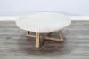 Rowan 2 Piece Occasional Table Set in Light Grey/Wheat Finish by Sunny Designs - SD-3190LW - Image 3 of 0