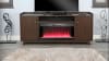 Jane 86"Inch TV Stand with Electric Fireplace in Walnut Finish by Sunny Designs - SD-3513WL-86 - Image 3 of 0