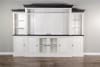 124"W Entertainment Wall in European Cottage Finish by Sunny Designs - SD-3629EC - Image 2 of 0