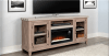 Vivian 74"Inch TV Stand with Electric Fireplace in Light Grey and Wheat Finish by Sunny Designs - SD-3644LW-74 - Image 2 of 0