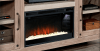 Vivian 74"Inch TV Stand with Electric Fireplace in Light Grey and Wheat Finish by Sunny Designs - SD-3644LW-74 - Image 3 of 0