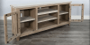 Vivian 74"Inch TV Stand with Electric Fireplace in Light Grey and Wheat Finish by Sunny Designs - SD-3644LW-74 - Image 5 of 0