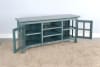 Marina 62 Inch TV Console in Sea Grass Finish by Sunny Designs - SD-3655SG - Image 3 of 0