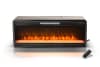 98 Inch TV Console with Fireplace Option in Alpine Grey Finish by Sunny Designs - SD-3662AG-98 - Image 3 of 0