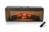 98 Inch TV Console with Fireplace Option in Alpine Grey Finish by Sunny Designs - SD-3662AG-98 - Image 4 of 0