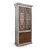 Homestead Hills Media Pier in Tobacco Leaf and Alpine Grey by Sunny Designs - SD-3663TA-P - Image 1 of 0