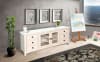 72 Inch TV Console in Marble White Finish by Sunny Designs - SD-3667MW-72 - Image 2 of 0