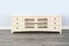 72 Inch TV Console in Marble White Finish by Sunny Designs - SD-3667MW-72 - Image 3 of 0