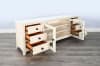 72 Inch TV Console in Marble White Finish by Sunny Designs - SD-3667MW-72 - Image 4 of 0