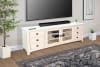 82 Inch TV Console in Marble White Finish by Sunny Designs - SD-3667MW-82 - Image 3 of 0