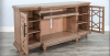 Harper 72"Inch TV Stand with Electric Fireplace in Desert Rock Finish by Sunny Designs - SD-3687DR - Image 3 of 0