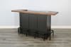 3 Piece Uptown Front Bar Set in Umbra Black and Cinder Finish by Sunny Designs - SD-4022BC-1527CD-30 - Image 4 of 0