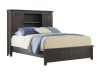 Modern Western Bed in Dark Walnut Finish by Vilo Home - VILO-VH1710-Q - Image 1 of 0