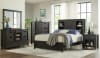 Modern Western Bed in Dark Walnut Finish by Vilo Home - VILO-VH1710-Q - Image 2 of 0