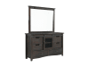 Modern Western Bed in Dark Walnut Finish by Vilo Home - VILO-VH1710-Q - Image 4 of 0