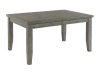 Industrial Charms 7 Piece Dining Room Set with Solid Wood & Host Chairs  by Vilo Home - VILO-VH1800-7PC-4W2F - Image 2 of 0