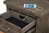 Industrial Charms 5 Piece Bedroom Set in Industrial Gray Finish by Vilo Home - VILO-VH1810-Q-5PC - Image 5 of 0