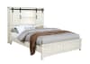Modern Western 5 Piece Bedroom Set in Antique White Finish by Vilo Home - VILO-VH2710-Q-5PC - Image 2 of 0