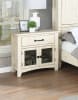 Modern Western 5 Piece Bedroom Set in Antique White Finish by Vilo Home - VILO-VH2710-Q-5PC - Image 3 of 0