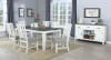 Saratoga 7 Piece Dining Room Set with Wood Back Chairs by Vilo Home - VILO-VH8000-7PC6W - Image 1 of 0