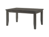 Industrial Charms 5 Piece Dining Room Set in Charcoal Finish by Vilo Home - VILO-VH9800-5PC-4W - Image 3 of 0