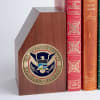 Medallion Bookends (DHS) - Image 2 of 0