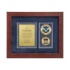 Desk Frame w/ 2 Coins Award (FPS) - Image 1 of 0