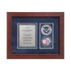 Desk Frame w/ 2 Coins Award (HSI) - Image 1 of 0
