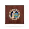 Wooden Paperweight w/ Coin (CISA) - Image 1 of 0