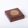 Wooden Paperweight w/ Coin (USCIS) - Image 2 of 0