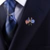 USA/DHS Mourning Lapel Pin - Image 1 of 0