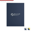 Two-Pocket Linen Folder (DHS) - Image 1 of 0