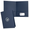 Two-Pocket Linen Folder (Navy) (TSA) - Image 2 of 0